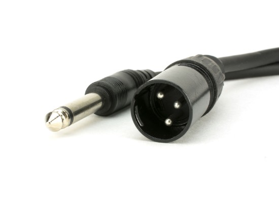 Picture of XLR Male to 1/4 Mono Plug