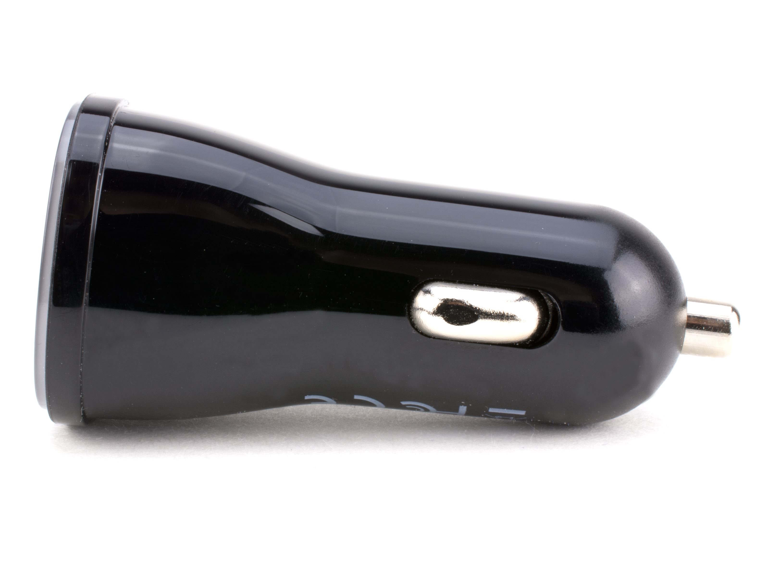 USB Car Charger - 2 Port, 5V 1A/2.1A, Black - Vivid AV® Official Site