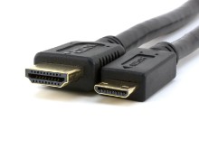 Picture of 1 Meter (3.28 FT) High Speed HDMI to Mini HDMI C Cable with Ethernet