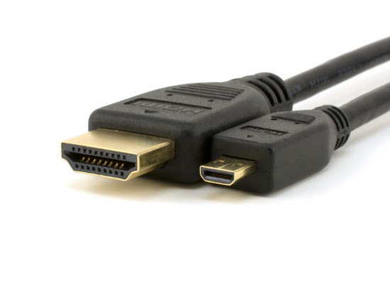 Picture of 3 Meter (9.84 FT) High Speed HDMI to Micro HDMI D Cable with Ethernet