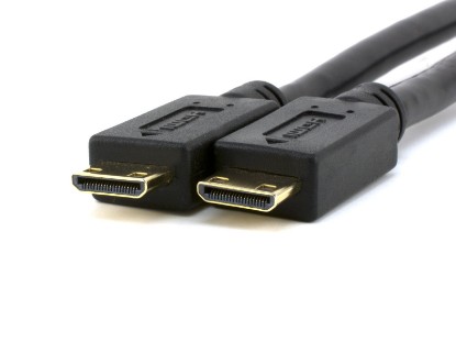 Picture of 1 Meter (3.28 FT) High Speed Mini HDMI C to Mini HDMI C Cable with Ethernet