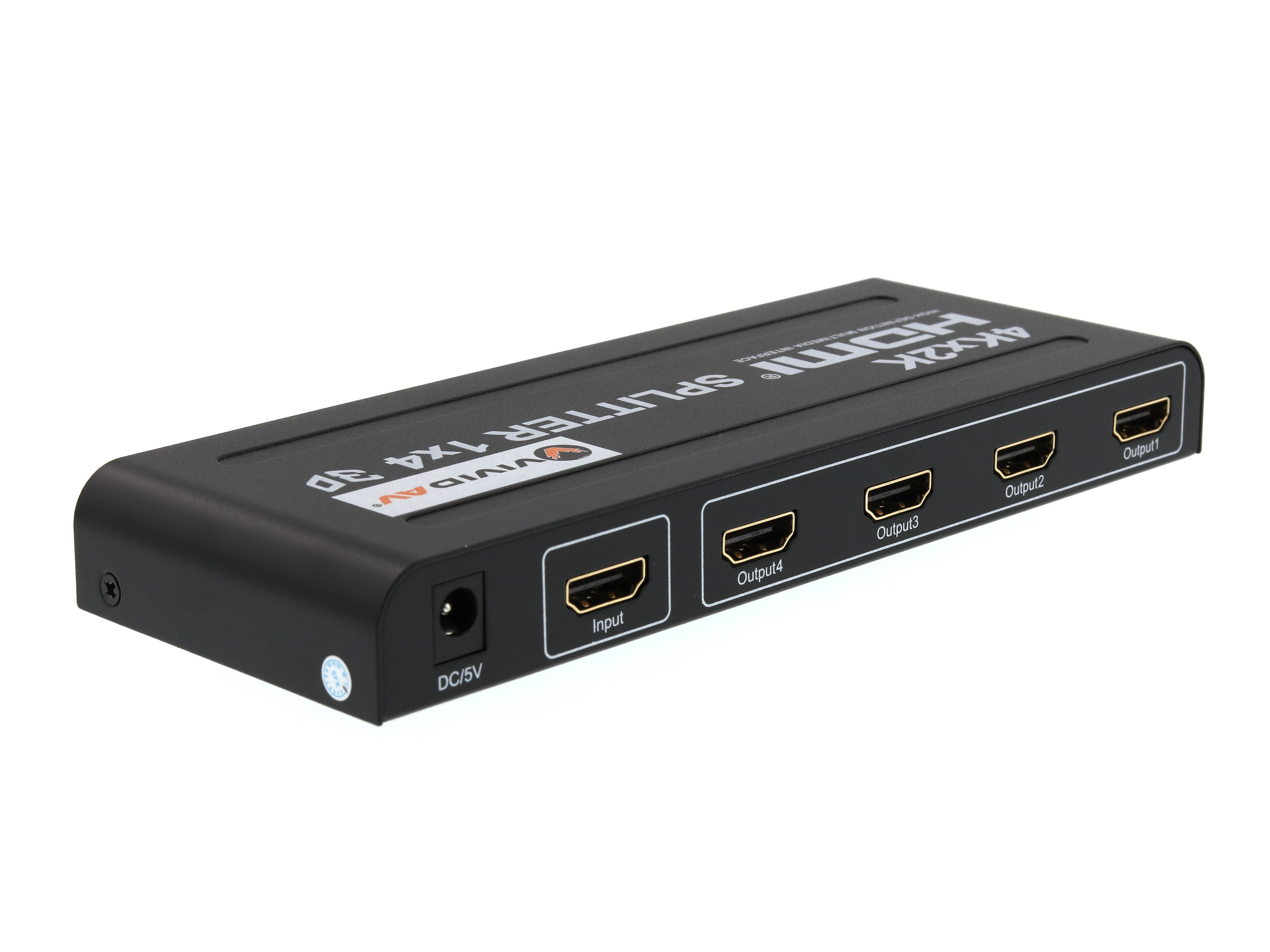 Comorama slump Ørken 1x4 HDMI Splitter - Full 3D, Ultra HD, 4K - Vivid AV® Official Site