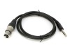 Picture of XLR Female to 1/4 Stereo Plug - 3 FT