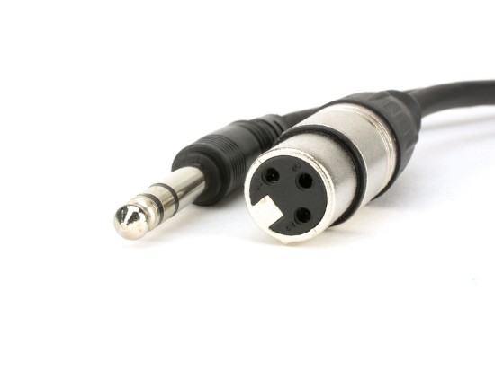 Picture of XLR Female to 1/4 Stereo Plug - 6 FT