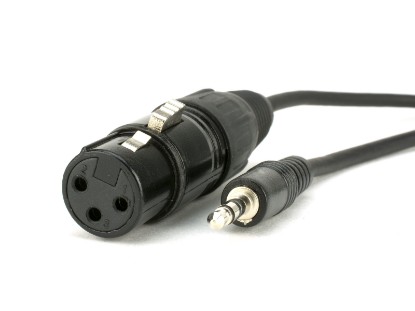 Picture of XLR Female to 3.5mm Stereo Plug - 1 FT