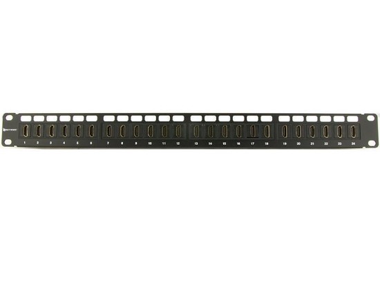 Picture of HDMI High-Density Feed Through Patch Panel - 24 Port, 1U