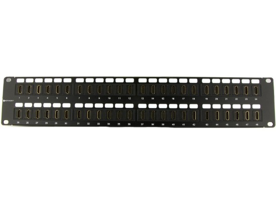 Picture of HDMI High-Density Feed Through Patch Panel - 48 Port, 2U