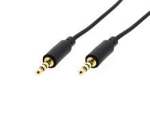 Picture of 3.5mm Thin Stereo Audio Cable w/ Microphone Support - 50 FT